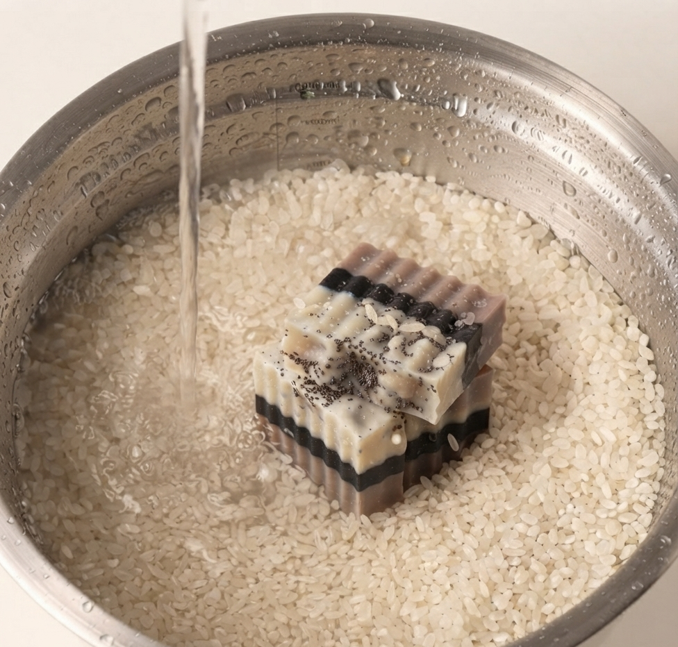RICE AND COFFEE SOAP